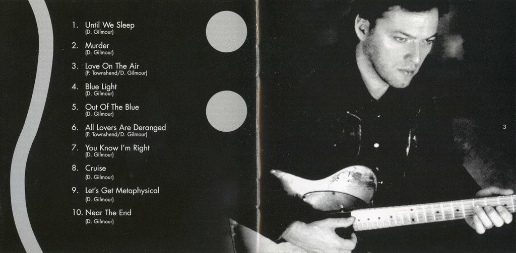 David Gilmour – About Face Music CD