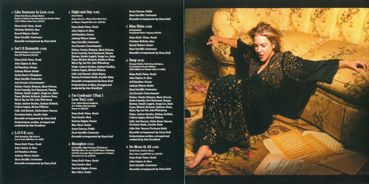 Diana Krall – Turn Up The Quiet Music CD