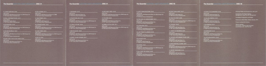 Electric Light Orchestra – The Essential Electric Light Orchestra (2-CD) Music CD