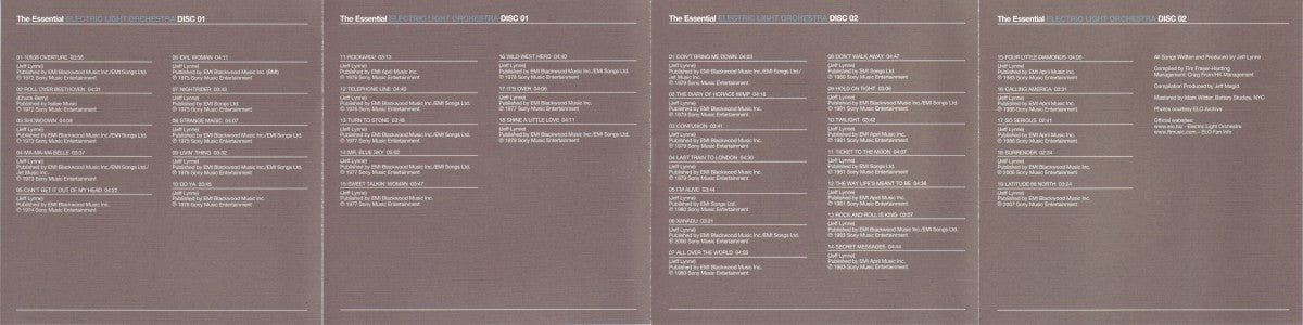 Electric Light Orchestra – The Essential Electric Light Orchestra (2-CD) Music CD
