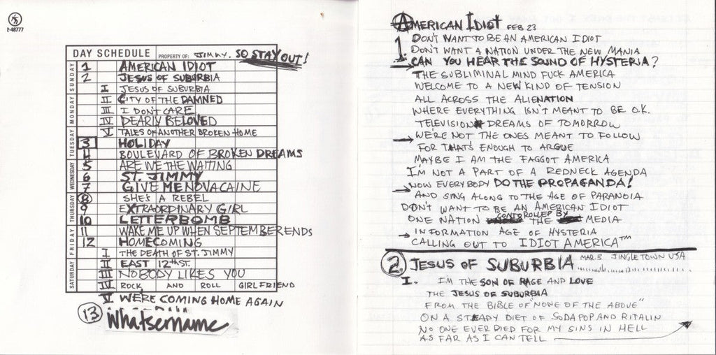 Green Day – American Idiot Music CD