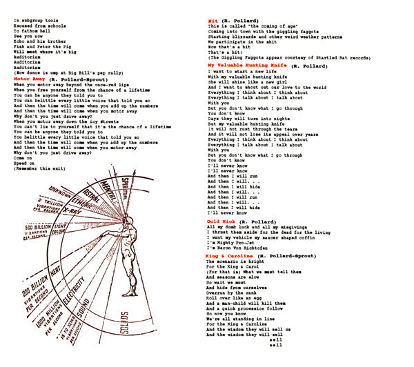 Guided By Voices – Alien Lanes Music CD