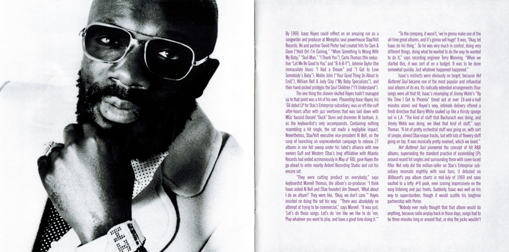 Isaac Hayes – Hot Buttered Soul Music CD
