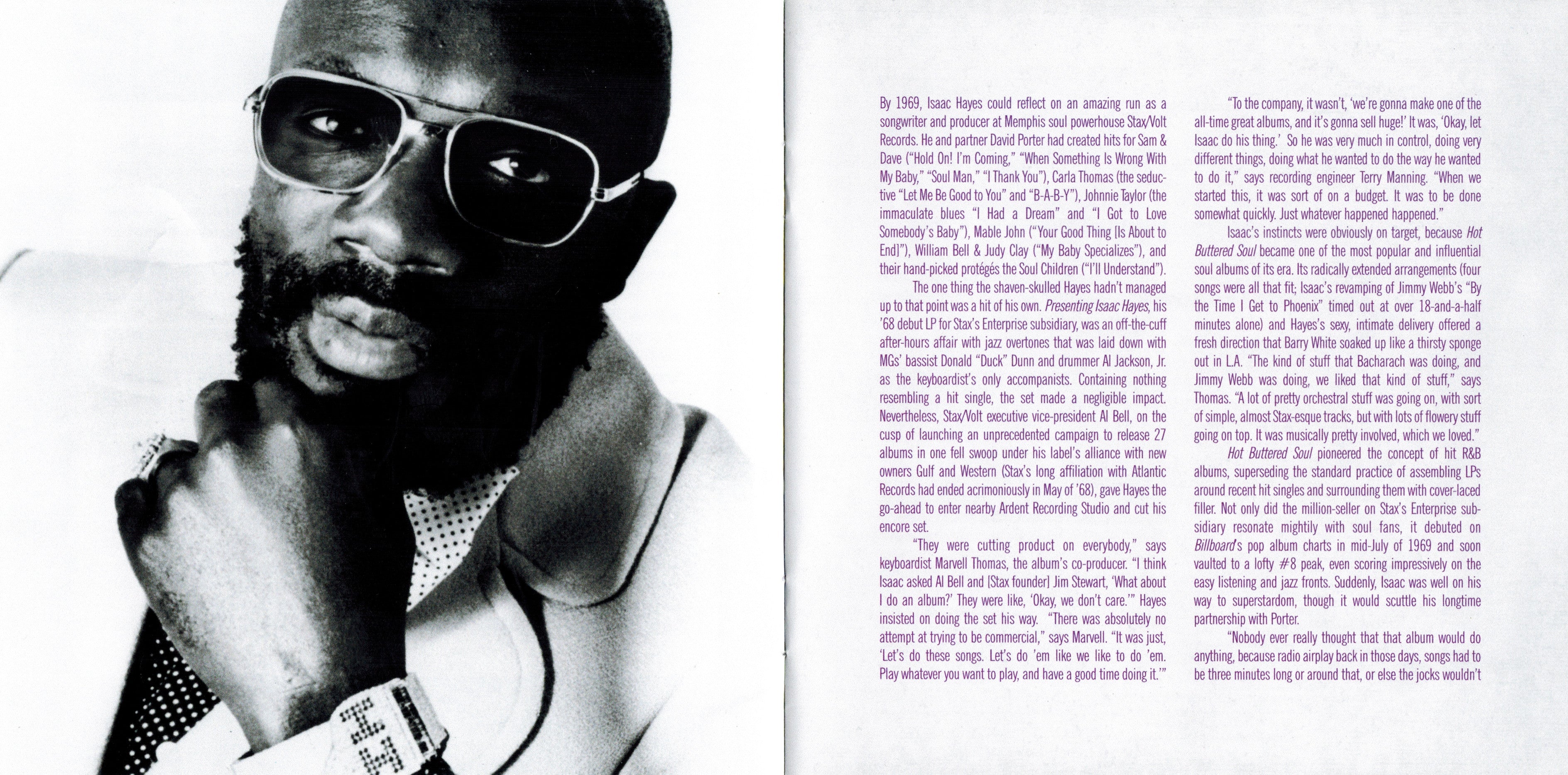 Isaac Hayes – Hot Buttered Soul Music CD
