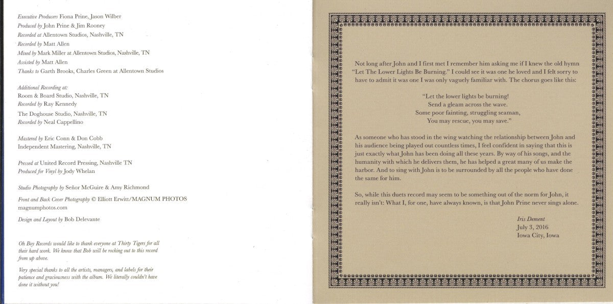John Prine – For Better, Or Worse Music CD