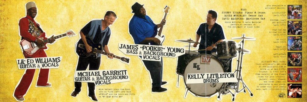 Lil' Ed & The Blues Imperials – Full Tilt Music CD