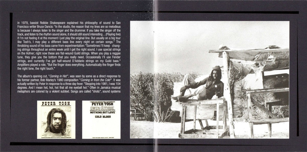 Peter Tosh – Wanted Dread And Alive (LP Vinyl) Vinyl Record