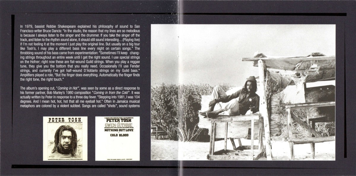 Peter Tosh – Wanted Dread And Alive (LP Vinyl) Vinyl Record