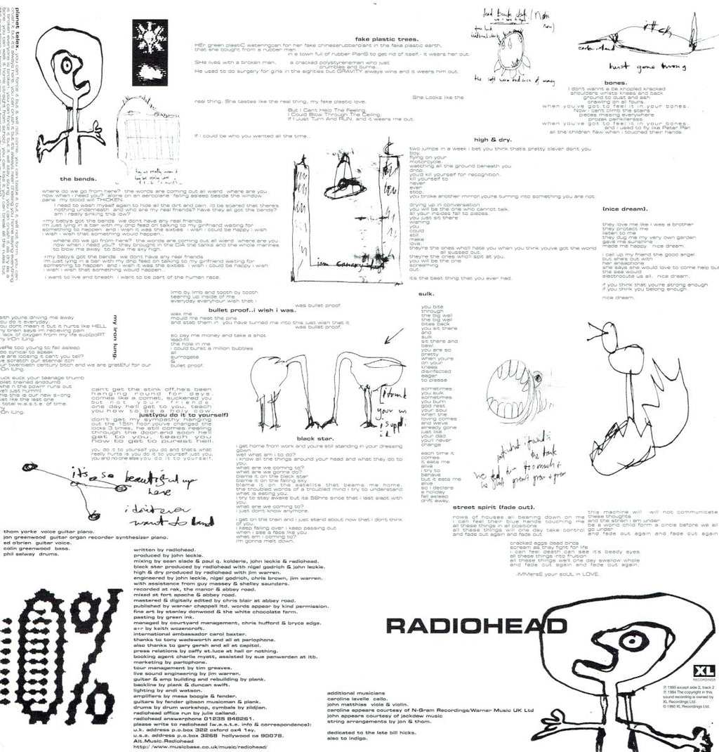 Radiohead – The Bends (LP Vinyl) Vinyl Record