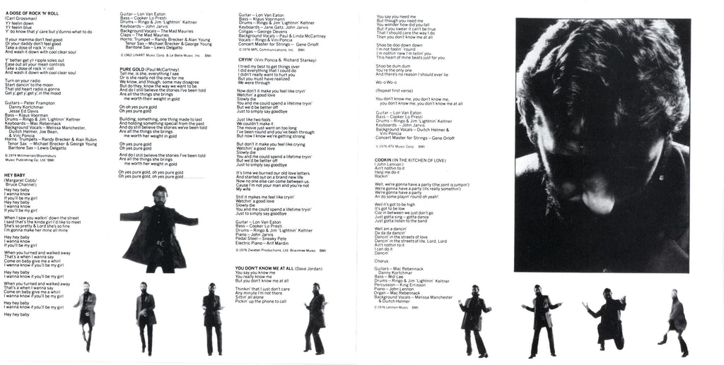 Ringo Starr – Ringo's Rotogravure Music CD