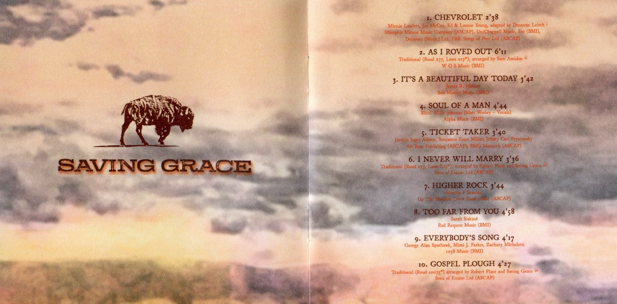 Robert Plant – Saving Grace Music CD