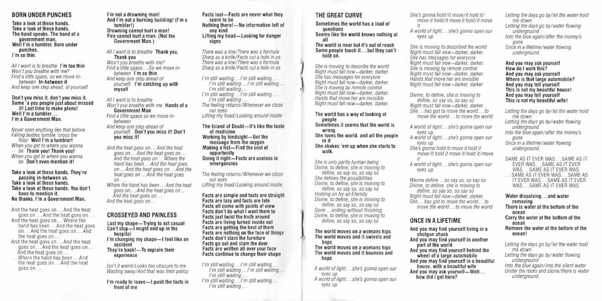 Talking Heads – Remain in Light Music CD