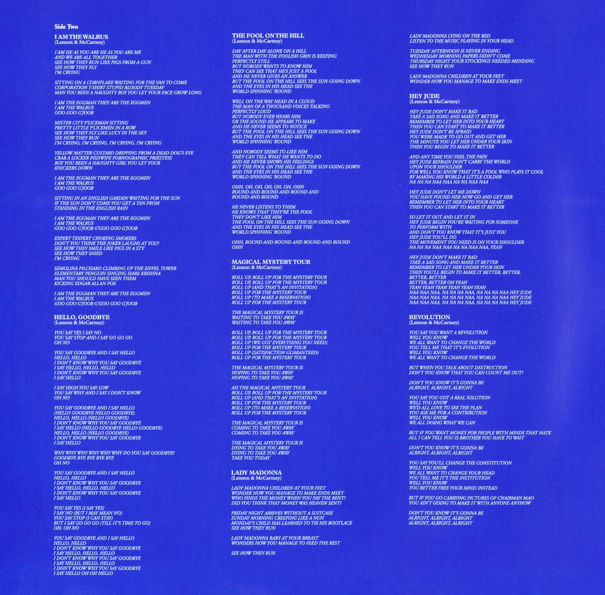 The Beatles – 1967-1970 (The Blue Album): 2023 Edition (3-LP Vinyl) Vinyl Record