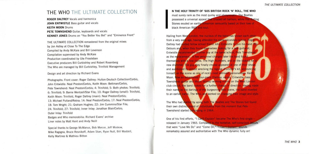 The Who – Ultimate Collection (2-CD) Music CD