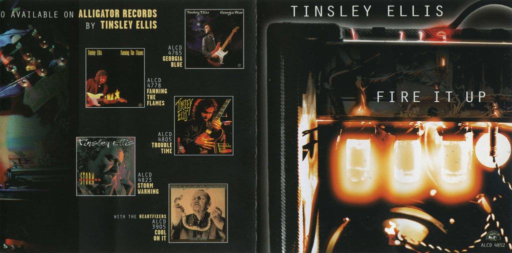 Tinsley Ellis – Fire It Up Music CD