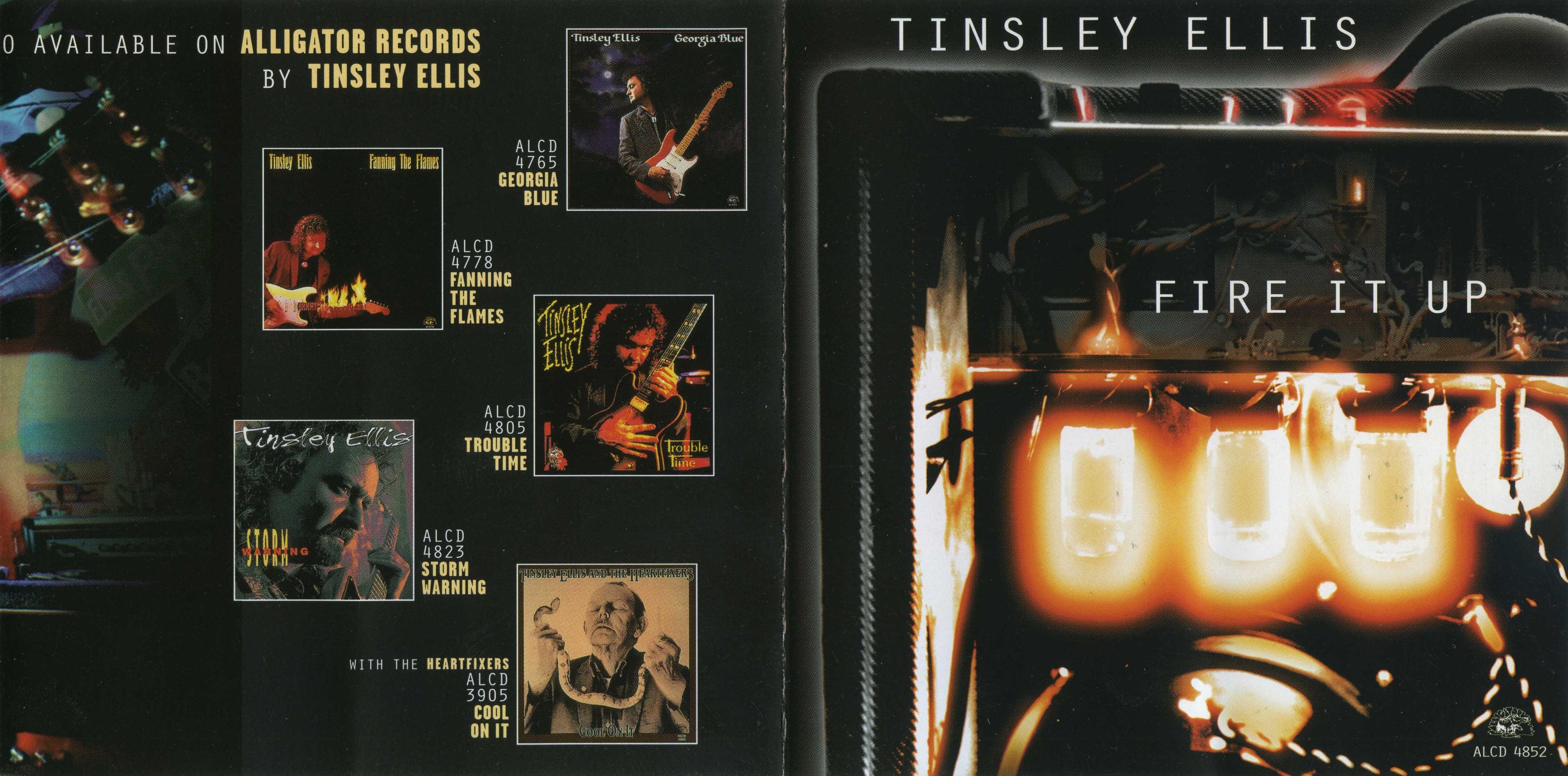 Tinsley Ellis – Fire It Up Music CD