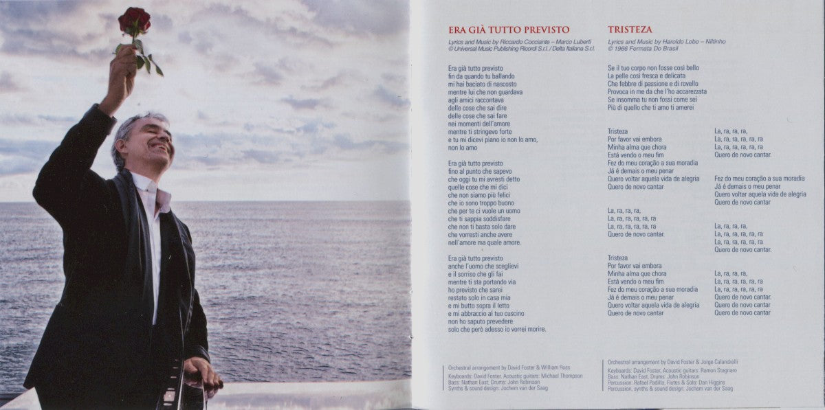 Andrea Bocelli – Passione Music CD