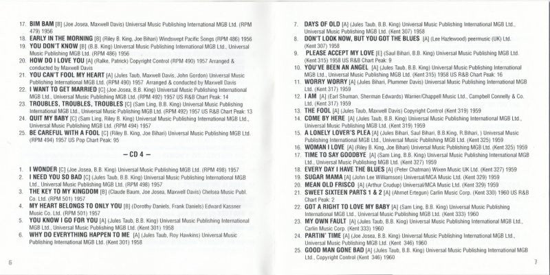 B.B. King – Complete Singles As & Bs 1949-62 (5-CD) Music CD