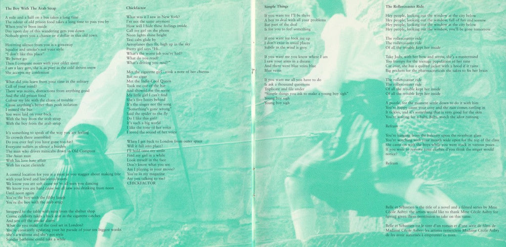 Belle And Sebastian – The Boy With The Arab Strap Music CD