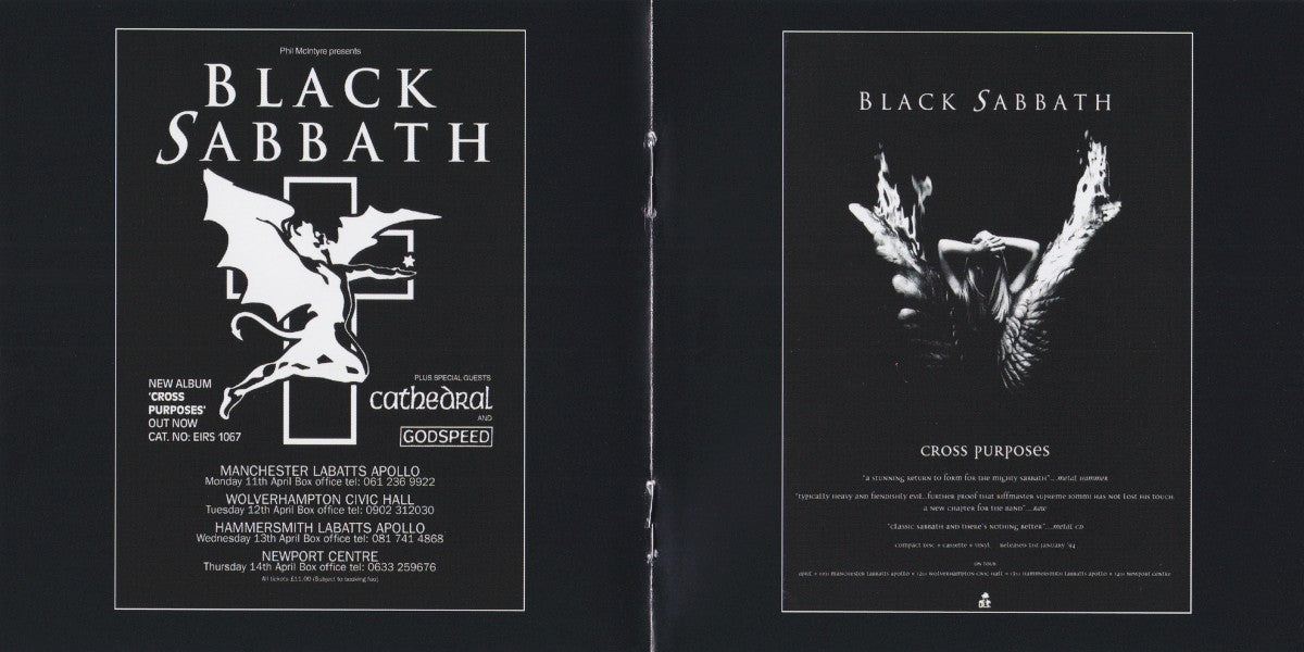Black Sabbath – Cross Purposes Music CD