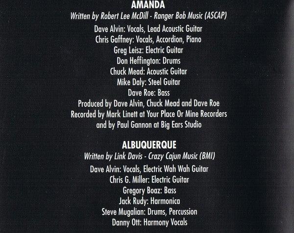 Dave Alvin – From An Old Guitar: Rare and Unreleased Recordings Music CD