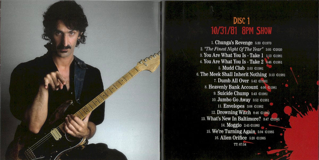 Frank Zappa – Halloween 81: Live At The Palladium, NYC (6-CD) Music CD