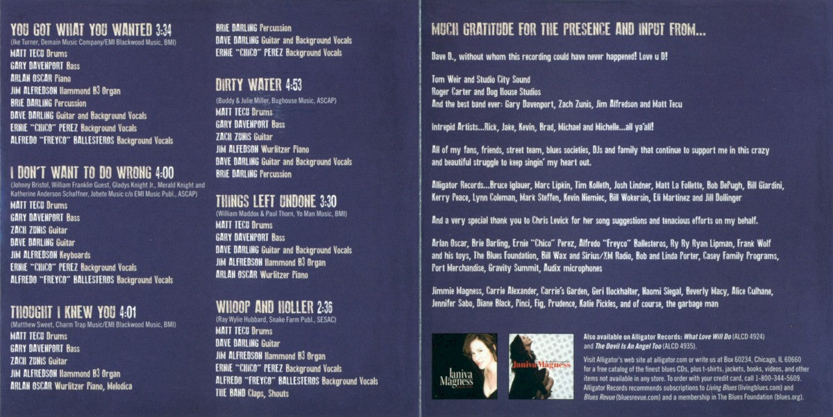 Janiva Magness – Stronger for It Music CD