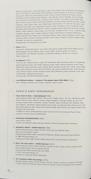 Joni Mitchell – Joni's Jazz (4-CD) Music CD