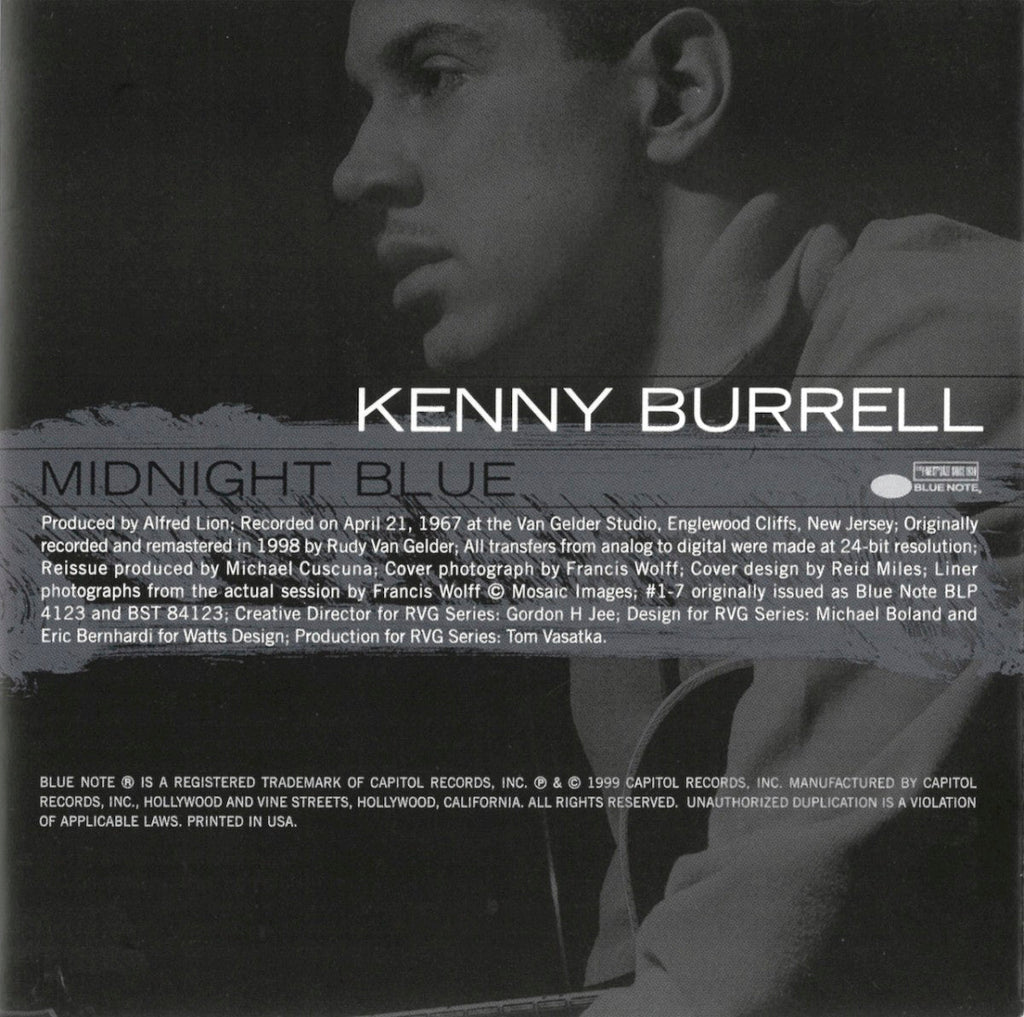Kenny Burrell – Midnight Blue Music CD