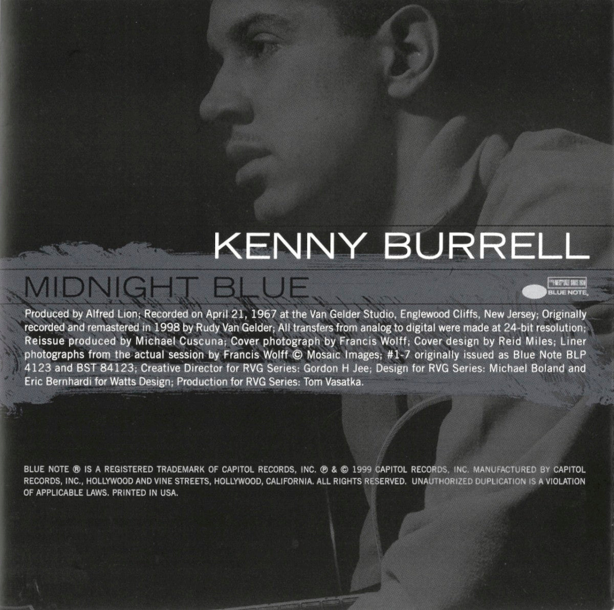 Kenny Burrell – Midnight Blue Music CD