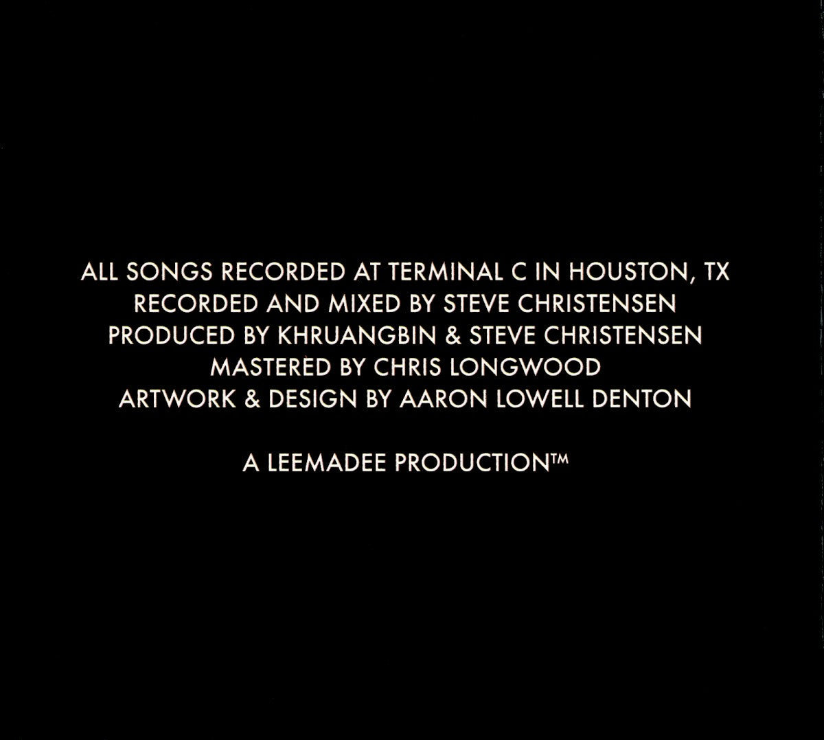 Khruangbin – Texas Moon Music CD