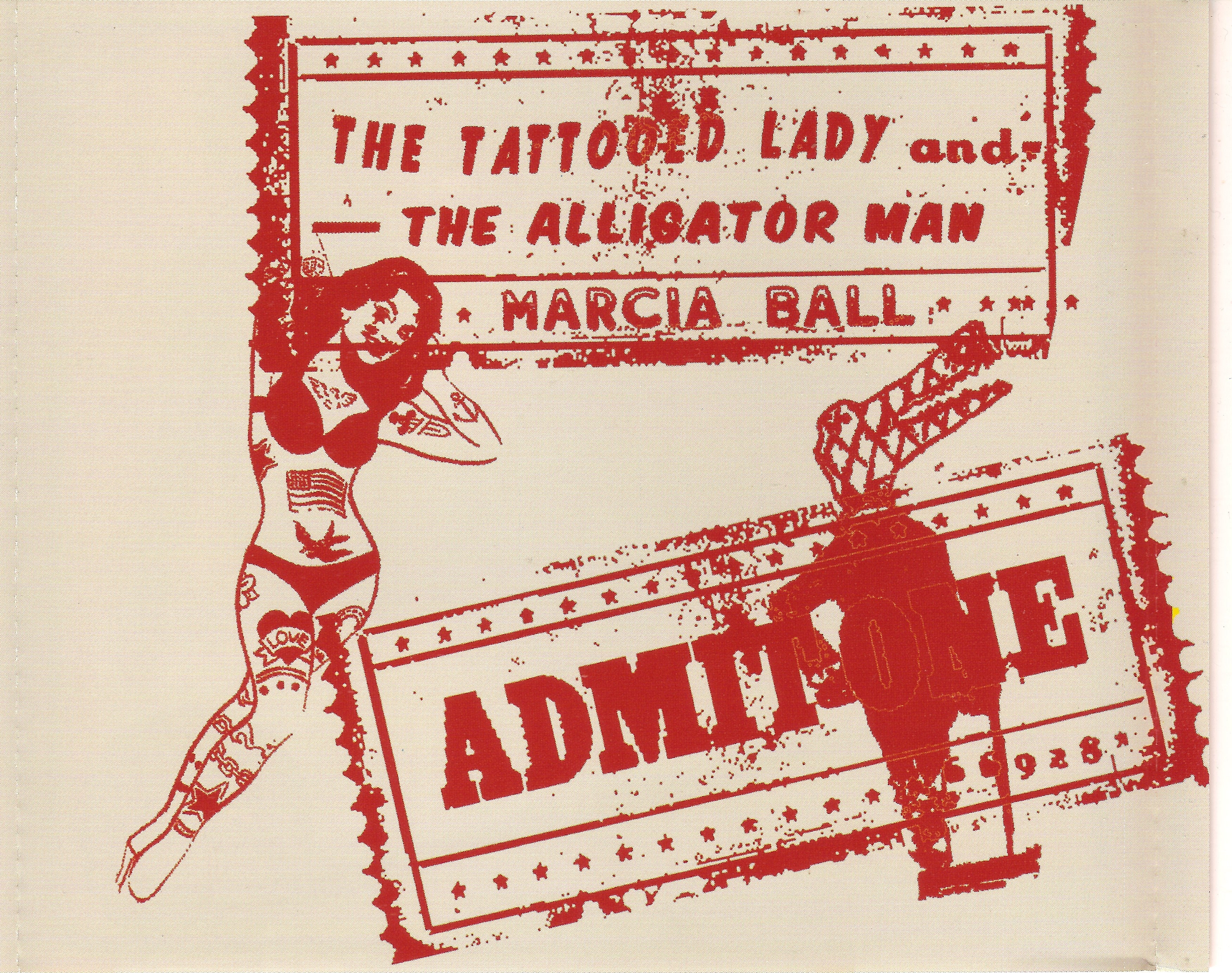 Marcia Ball – The Tattooed Lady & The Alligator Man Music CD