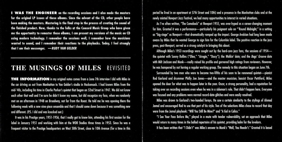 Miles Davis – Musings Of Miles (LP Vinyl) Vinyl Record