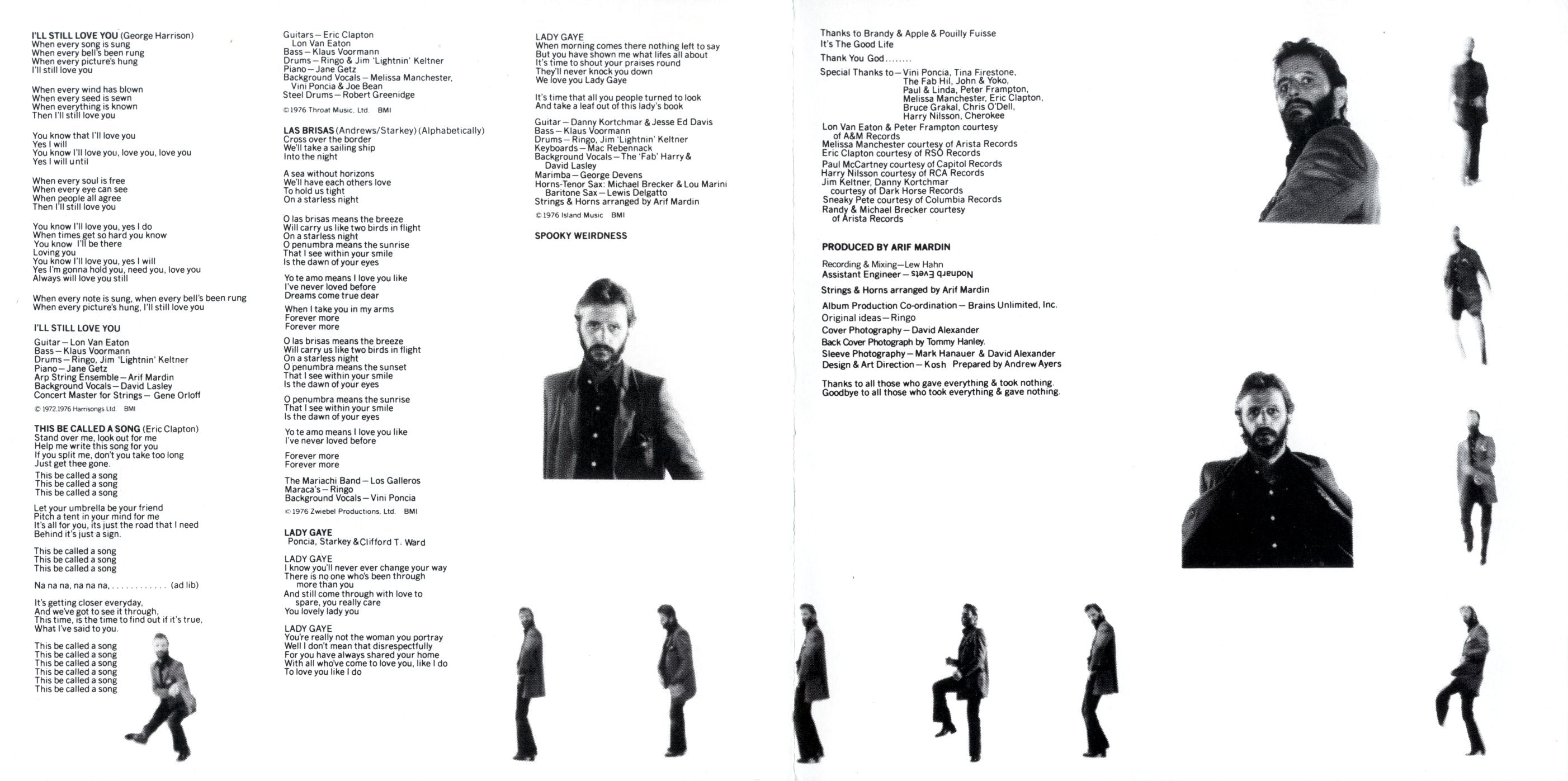 Ringo Starr – Ringo's Rotogravure Music CD