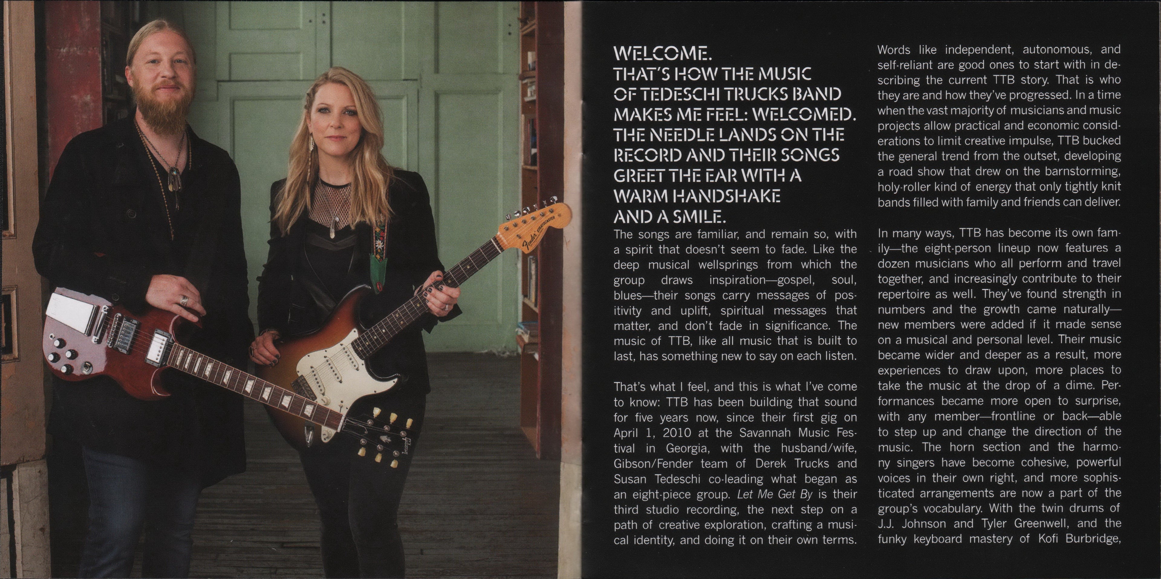 Tedeschi Trucks Band – Let Me Get By Music CD