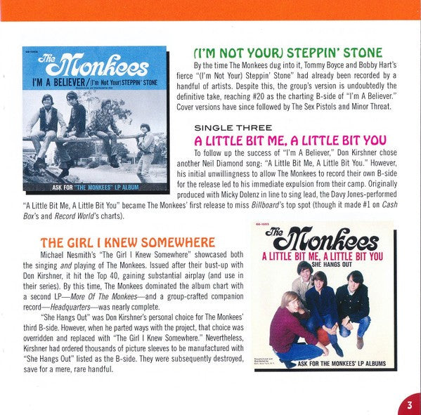 The Monkees - The A's, The B's (2-CD) Music CD