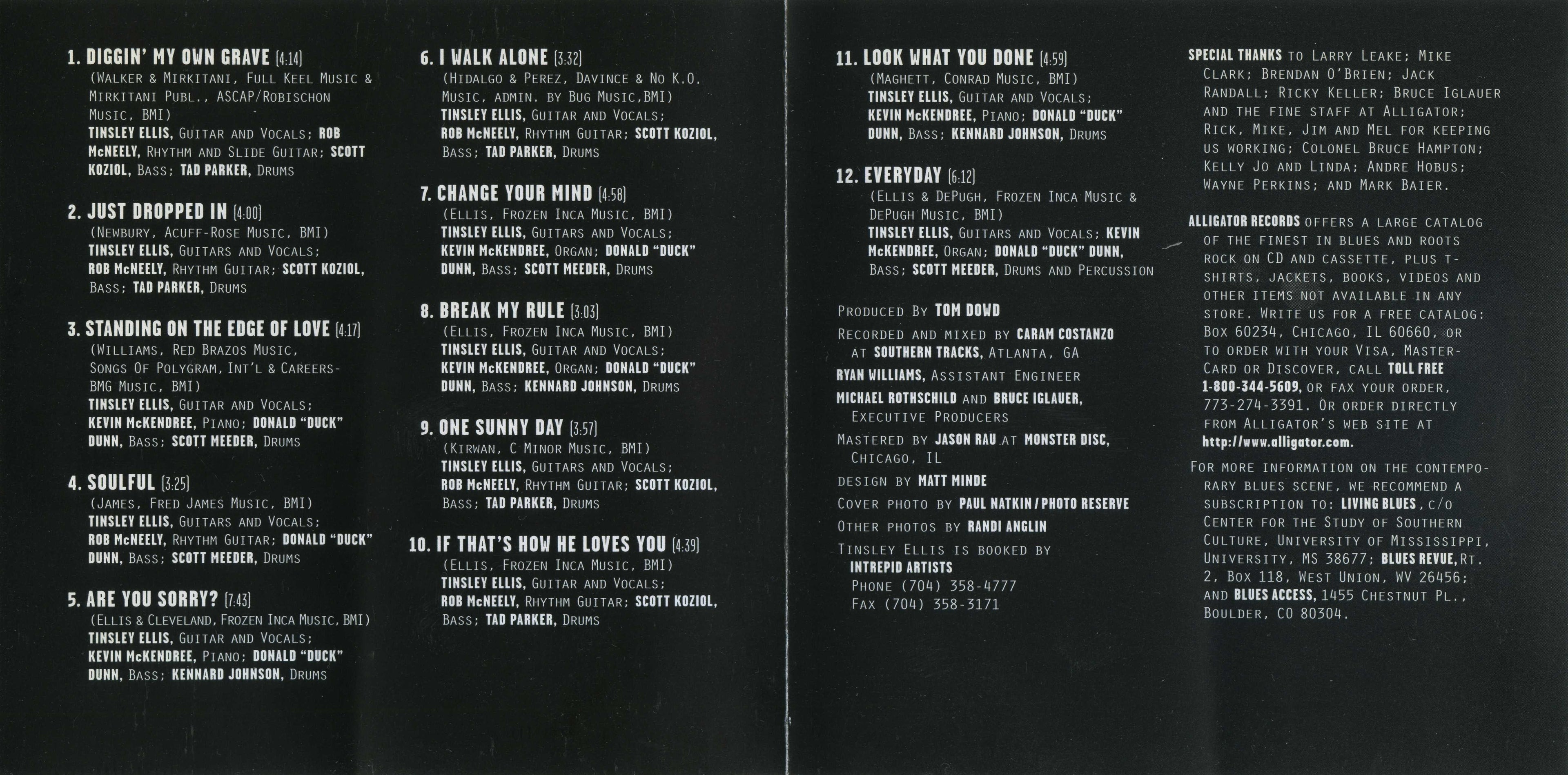 Tinsley Ellis – Fire It Up Music CD