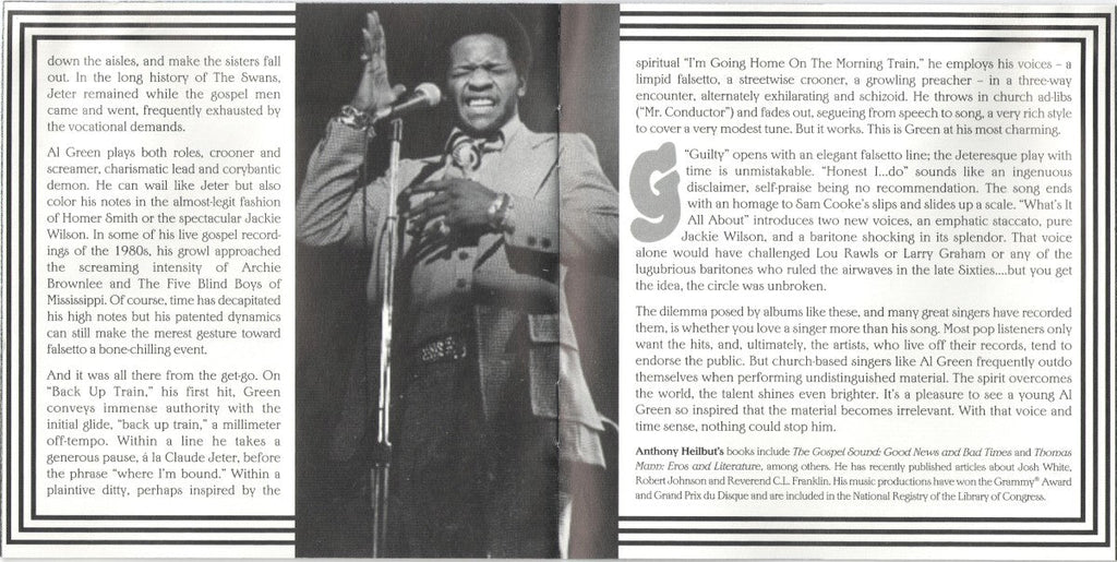 Al Green – Back Up Train Music CD