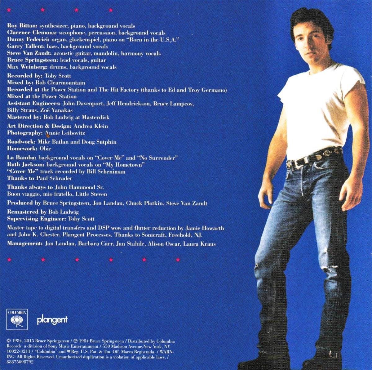 Bruce Springsteen – Born In The U.S.A. Music CD