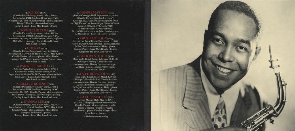 Charlie Parker – Ornithology: The Best Of Bird Music CD