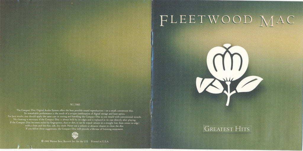 Fleetwood Mac – Greatest Hits Music CD