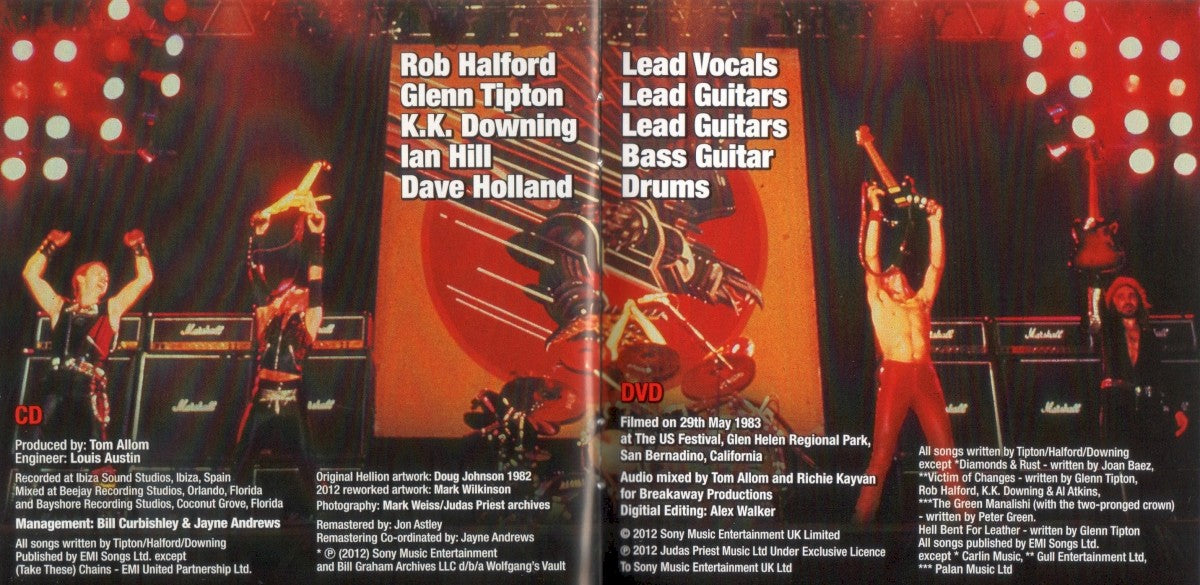 Judas Priest – Screaming For Vengeance: Special 30th Anniversary Edition (CD & DVD) Music CD