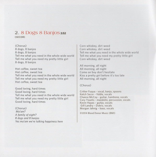 Old Crow Medicine Show – Remedy Music CD