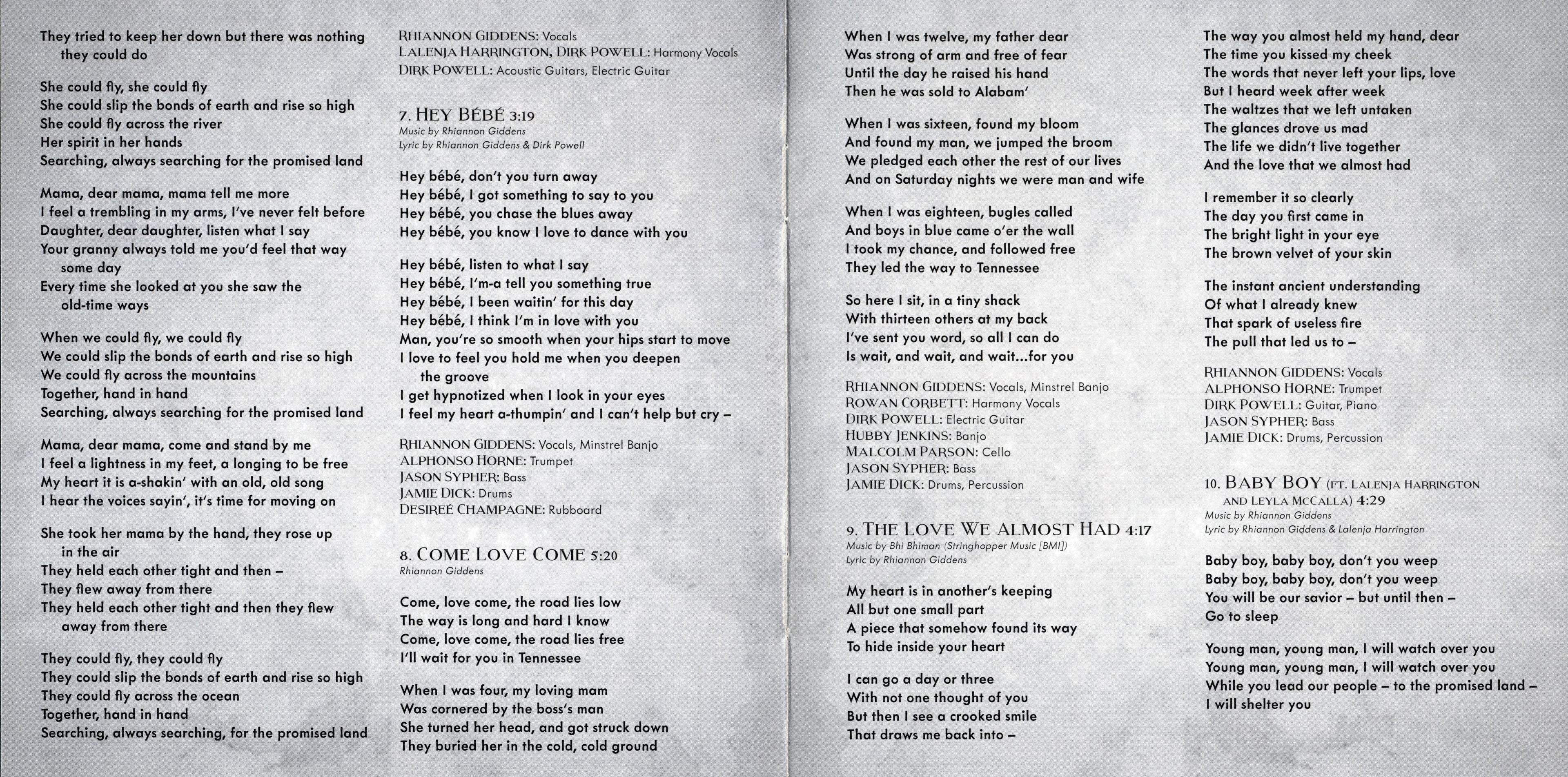 Rhiannon Giddens – Freedom Highway Music CD