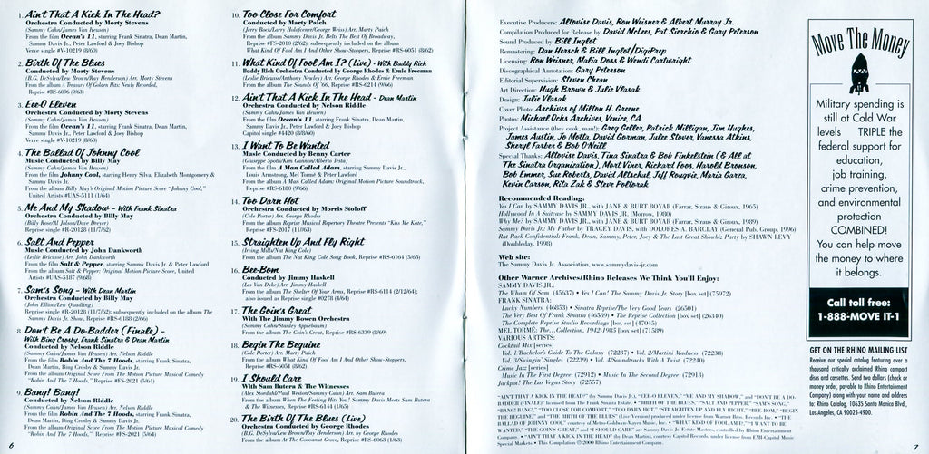 Sammy Davis Jr. – Sammy and Friends Music CD