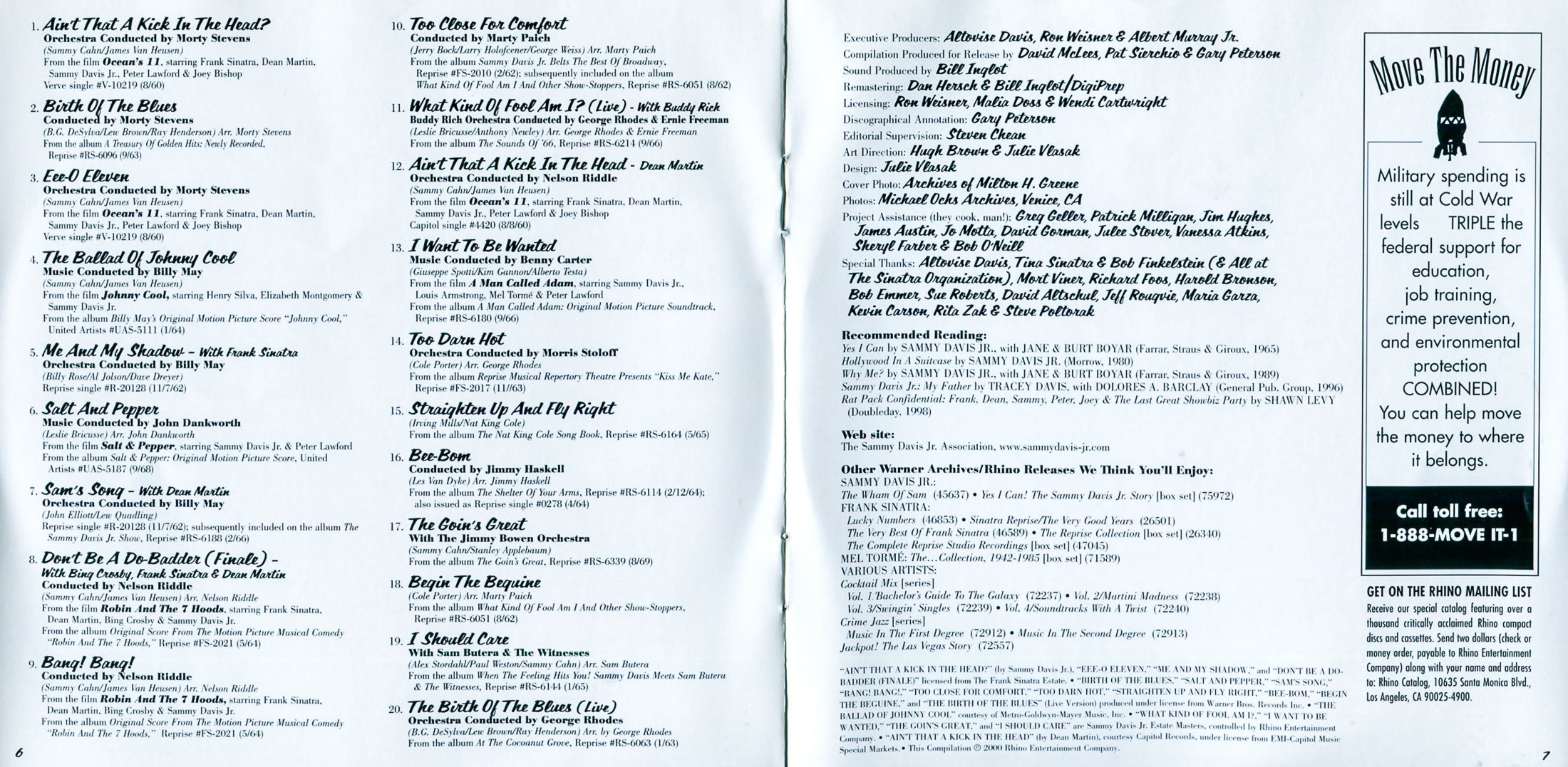 Sammy Davis Jr. – Sammy and Friends Music CD