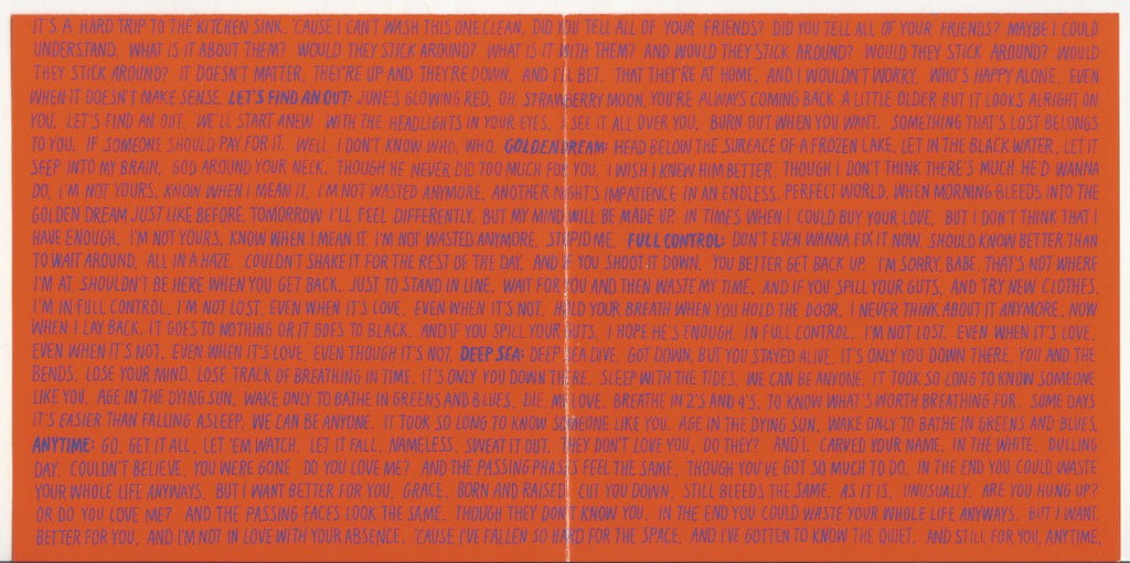 Snail Mail – Lush Music CD