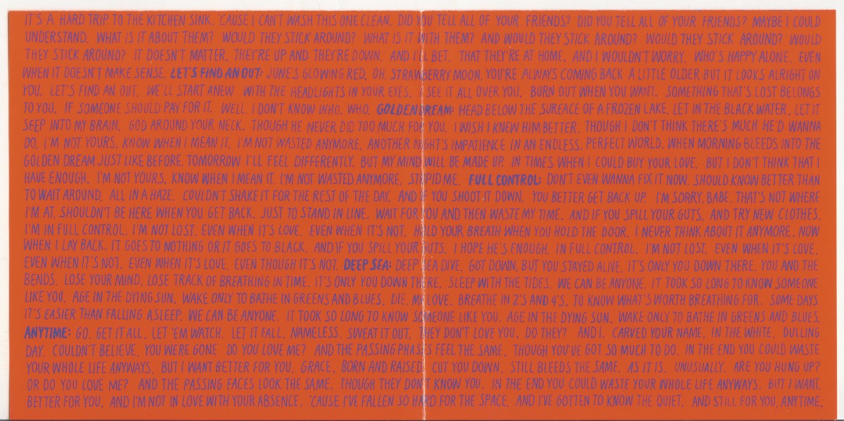 Snail Mail – Lush Music CD
