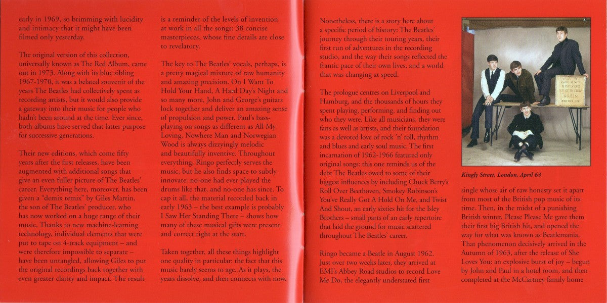 The Beatles – 1962-1966 (The Red Album): 2023 Edition (2-CD) Music CD
