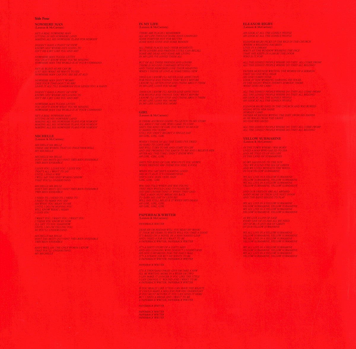 The Beatles – 1962-1966 (The Red Album): 2023 Edition (3-LP Vinyl) Vinyl Record
